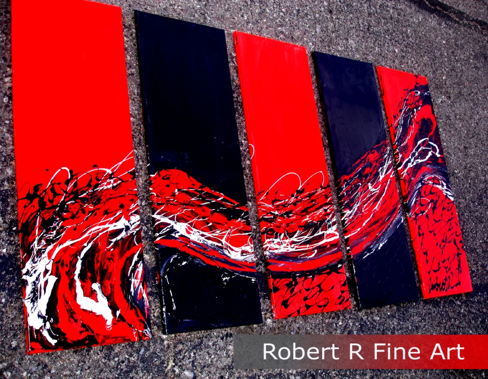 modern abstract paintings for sale original art artist mid century modern black and white art home or office