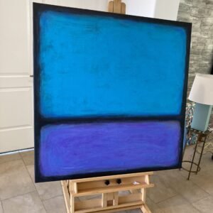 10b Modern Mid Century SOLD (Majestic Aqua Blue Purple)