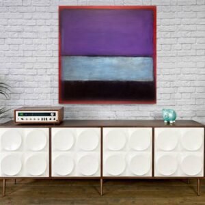 1n Modern Mid Century 36x36 Painting Custom Painted Ships 7 day Free Ship