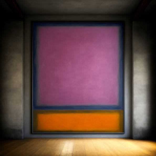 1f Modern Huge 48x60 Painting Custom Painted