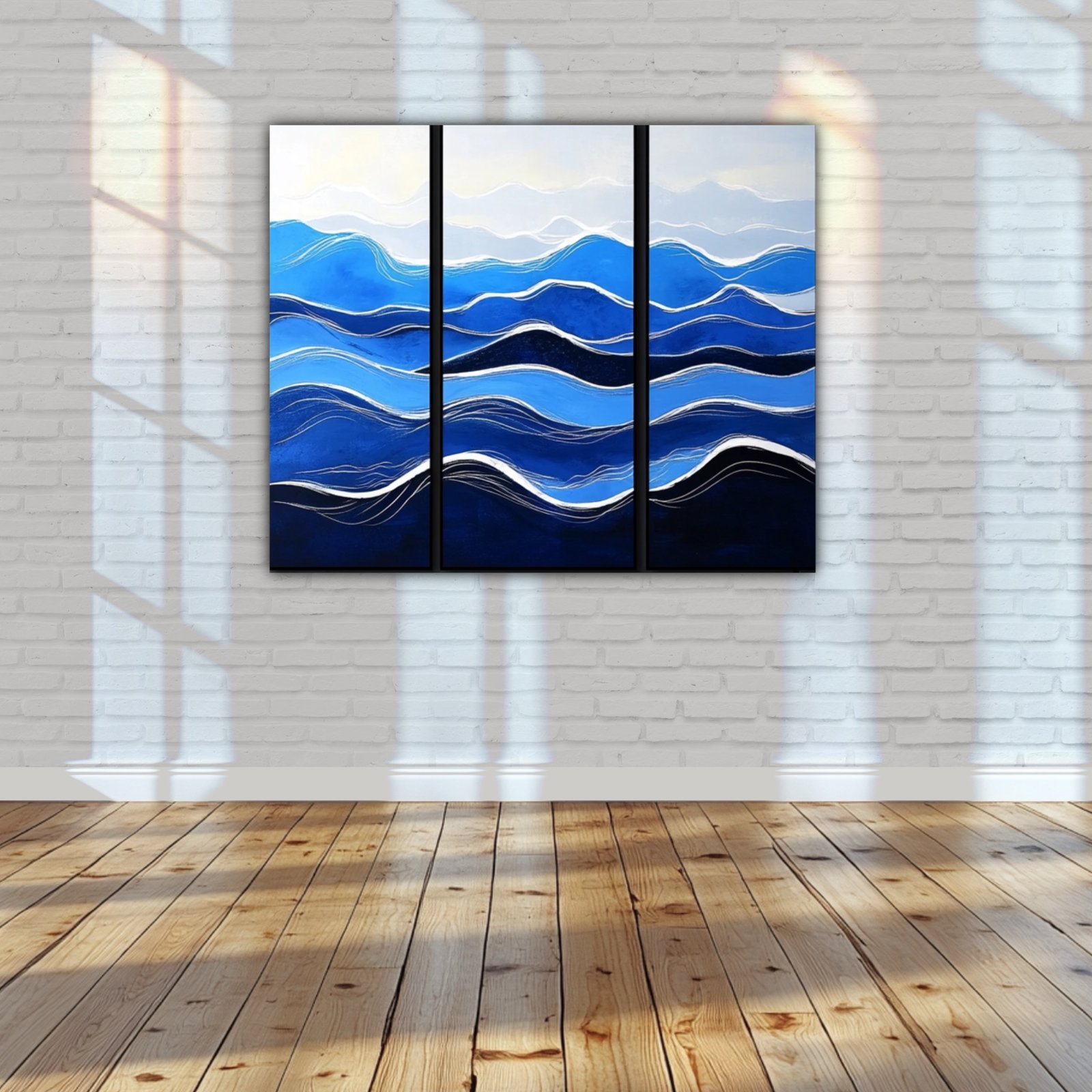 3 Big Blue Ocean Success - Custom Painted By Request - Image 2
