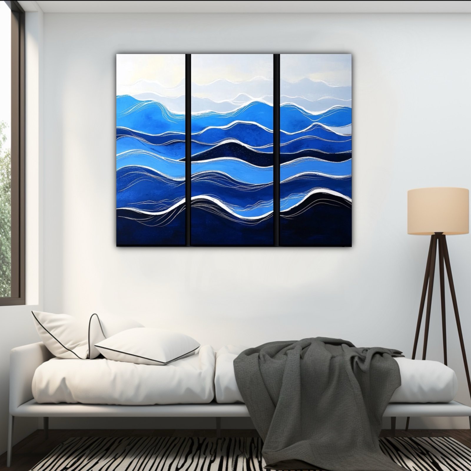 3 Big Blue Ocean Success - Custom Painted By Request - Image 4