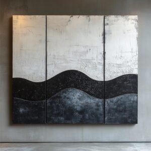 Mark Rothko Surfboards ocean beach paintings cool rad California surfer dude beach surfing beach boys wall art black and white Mid century modern modernist modern abstract painting contemporary