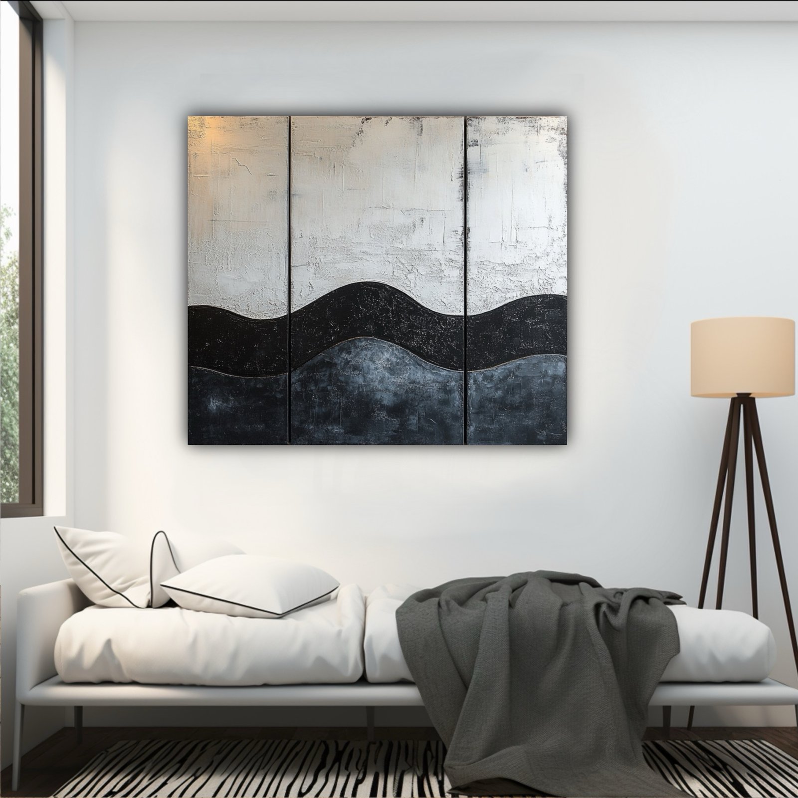Mark Rothko Surfboards ocean beach paintings cool rad California surfer dude beach surfing beach boys wall art black and white Mid century modern modernist modern abstract painting contemporary