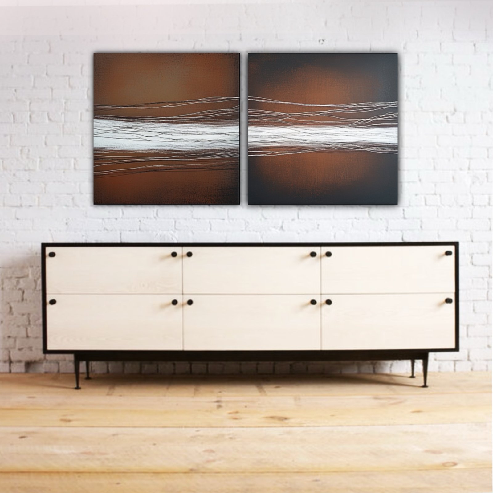 2 Chocolate Bronzies 24” x 48” secure checkout free shipping (Sale) - Image 2
