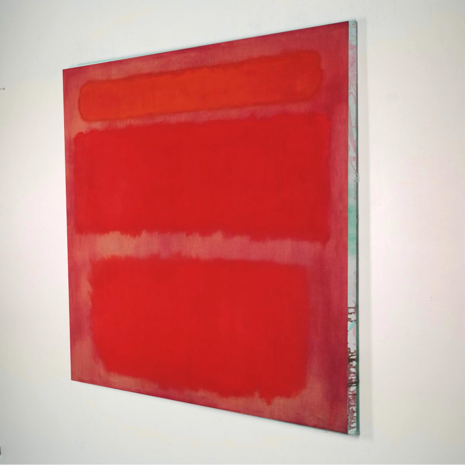 Mark Rothko Repro Red 40”x 40” secure checkout free shipping (NEW) - Image 2