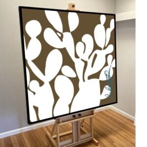 #3 Prickly Pear - 36”x36” Limited Edition Canvas