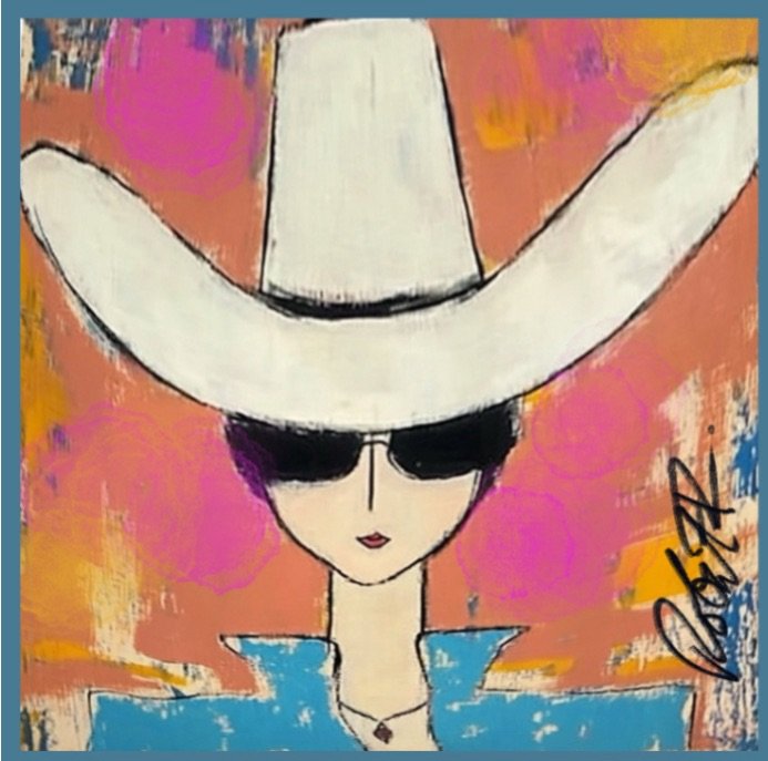 🤠(New) Giddy up, Cowgirl! ~ 36”x36 Ready to Hang ✅